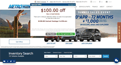 Desktop Screenshot of metrofordmiami.com